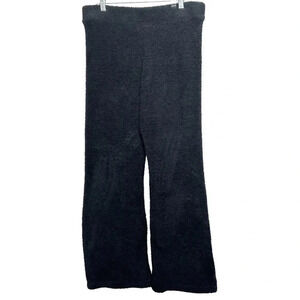 PINK Victoria's Secret Black Fleece Pajama Pants